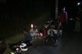 Polisi bubarkan balapan liar di Mengwi-Badung