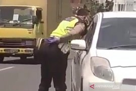 Viral Polantas ludahi pengendara, Kapolres: Akan kita mutasi