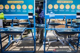 Produksi tempat cuci tangan portabel