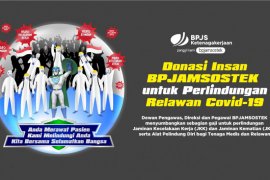 BPJAMSOSTEK Donasikan Gaji Bagi Perlindungan Tenaga Medis dan Relawan Covid-19