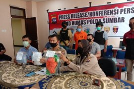 Ditresnarkoba Polda Sumbar ungkap kasus narkoba senilai Rp2,7 miliar