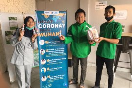 Jasa Raharja dan aplikator Grab gelar baksos kepada driver di tengah pandemi COVID-19