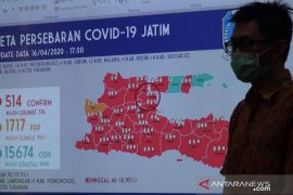 Pemprov Jatim koordinasi dengan kabupaten/kota bahas PSBB