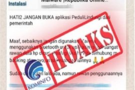 Kominfo KSB bantah aplikasi edukasi corona tidak aman