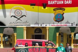 DMDI Sumut lakukan penyemprotan masjid di Langkat sambut Ramadhan