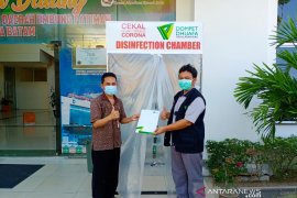 RSUD Batam dapat bantuan "disinfection chamber" dari Dompet Dhuafa