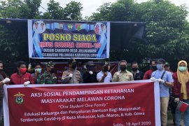 Pascasarjana Unhas salurkan bantuan bahan pokok di tiga daerah