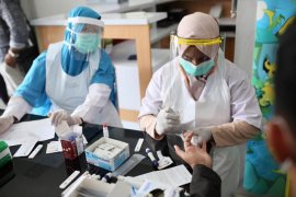 Puskesmas Kopelma rapid test ODP COVID-19