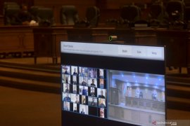 DPRD Badung adakan sidang "teleconference" untuk LKPJ Bupati 2019