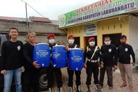 Pujakesuma Labuhanbatu peduli pencegahan COVID-19
