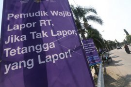 Sosialisasi pemudik wajib lapor
