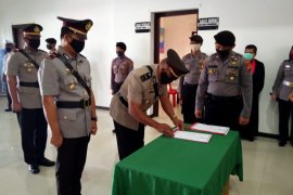 Rotasi sejumlah perwira di Polres Minahasa Tenggara