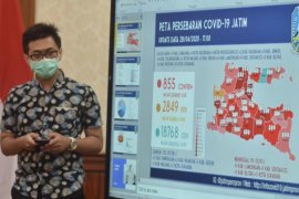 Jatim catat 59 kasus baru, pasien positif COVID-19 kini mencapai 855 orang