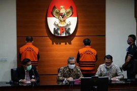 KPK lakukan hal baru  saat konferensi pers