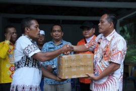 Sekdakab Labuhanbatu serahkan santunan purna tugas dan kemalangan