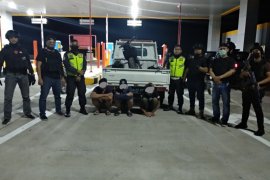 Polisi  angkut pembalap liar di jalan tol Manado-Bitung yang kerap ganggu warga pengguna