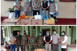 Pemko Tebing Tinggi serahkan bantuan APD ke Polres dan Koramil 13 TT