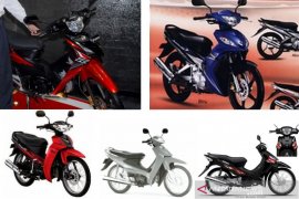 Motor bebek bekas harga Rp4 jutaan ke bawah