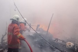 Rumah milik Ketua Fraksi Demokrat-NasDem Surabaya terbakar
