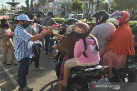 KONI Barito Utara  kembali bagikan 3.500 masker