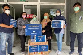 Jasindo salurkan bantuan ke RS Rujukan COVID-19 di 6 kota