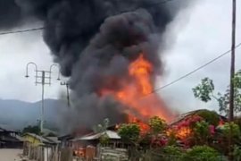 Kebakaran hanguskan lima rumah di Bener Meriah