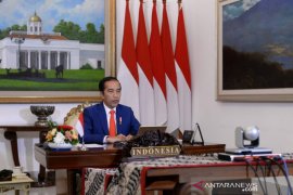 Presiden Jokowi : Kita beruntung sejak awal memilih kebijakan PSBB