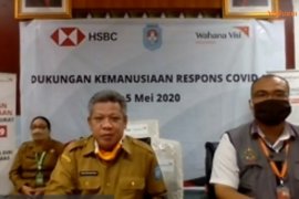 HSBC-WVI salurkan APD tenaga medis di tujuh kabupaten di Kalbar