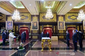 Menhan Prabowo Lantik Marsda Donny Ermawan  Sekjen Kemhan