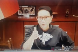 Menlu Retno serukan peningkatan kerja sama internasional cegah COVID-19