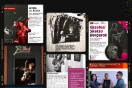 Kejenuhan hadapi COVID-19 munculkan ide pameran sketsa secara daring