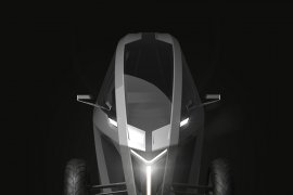 AKO uji kendaraan roda tiga yang sanggup berjalan hingga 200 mil