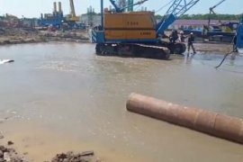 Adhi Karya fokus percepatan perbaikan pipa PDAM jebol di Surabaya