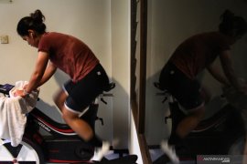 Latihan Timnas Balap Sepeda