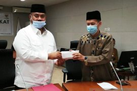 Bupati Bayar Zakat Fitrah Secara Online