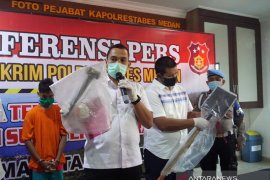 Pembunuhan pria yang diikat di bengkel di Desa Sampali Sumut ternyata sudah direncanakan