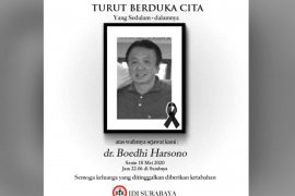 Boedhi Harsono dokter kedua meninggal positif COVID-19 di Surabaya