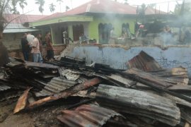 Dua ruko terbakar di Aceh Timur