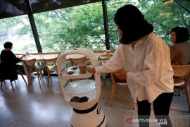 Kafe di Korsel gunakan robot untuk layani pelanggan