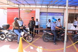 Rutan Medaeng beri layanan penitipan barang "drive thru"