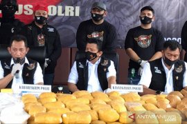 Tantangan mengungkap sabu nyaris satu ton saat COVID-19