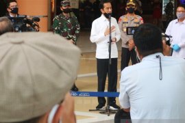 Presiden Jokowi: Kita ingin TNI dan Polri ada di setiap keramaian