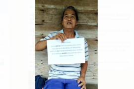 Meski hidup sebatang kara Ampan menolak BST dari pemerintah