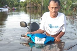 Banjir landa sejumlah wilayah di Kabupaten Sambas
