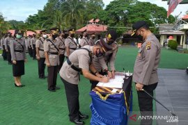 Sejumlah perwira Polres Bangka dilakukan pergantian