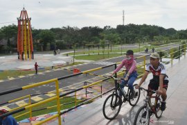 Suasana Car Free Day Madiun