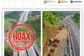 Waspada foto hoaks longsor di Tol Semarang-Solo