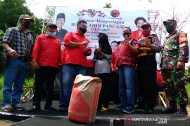 PDIP Garut bangun rumah warga miskin saat momentum Hari Pancasila
