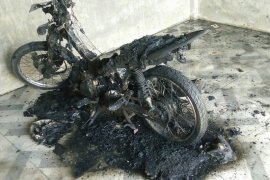 Enam sepeda motor wisatawan dibakar OTK di Aceh Utara