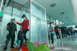 Penumpang angkutan udara Bangka Belitung turun 89,84 persen